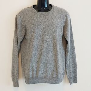 7 FAM Men's 100% Cashmere Crewneck Sweater SZ L